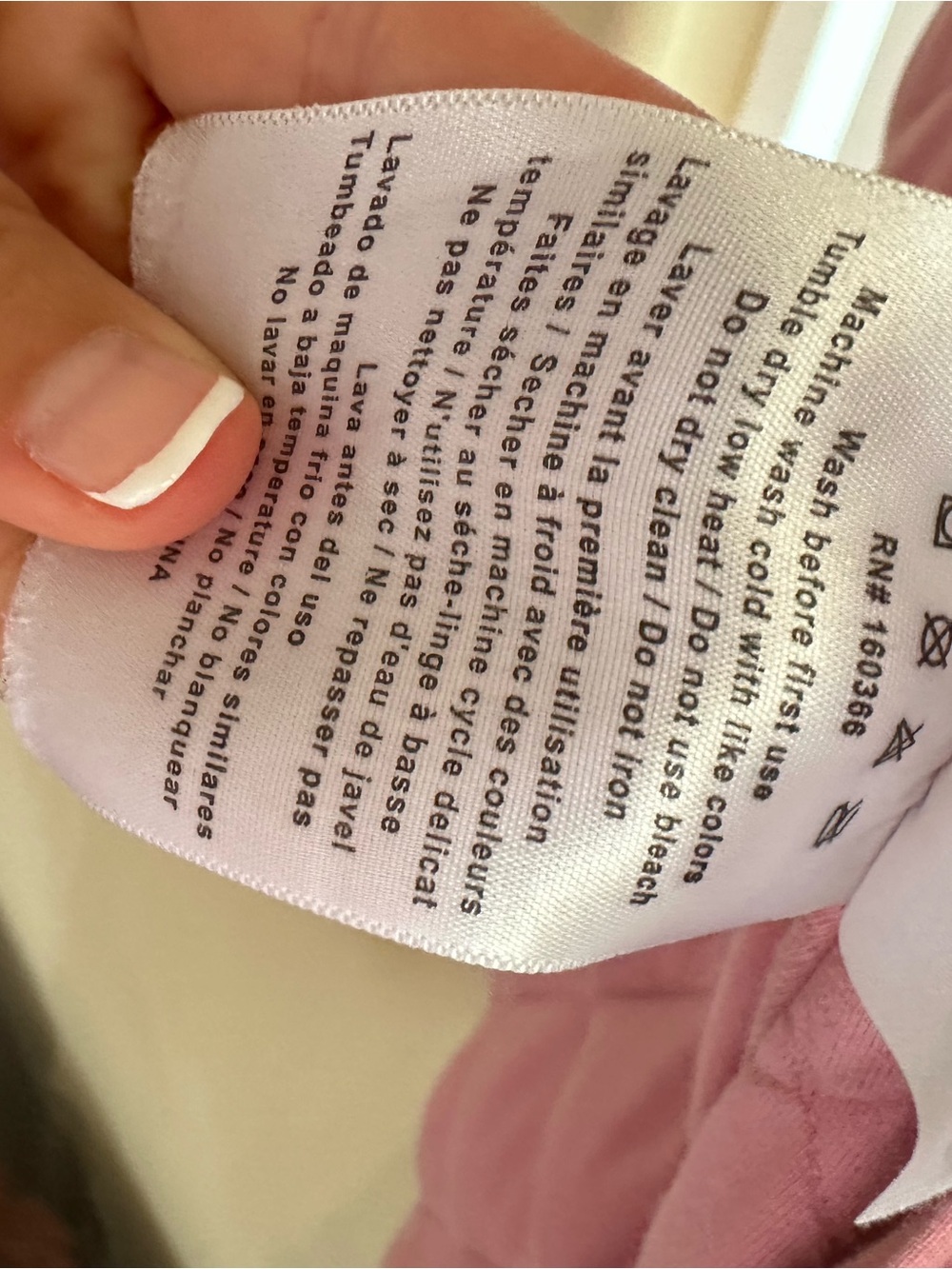 Kids Weighted Quilted Sleep Sack - Dusty Rose - Picture 6 of 6